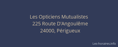 Les Opticiens Mutualistes