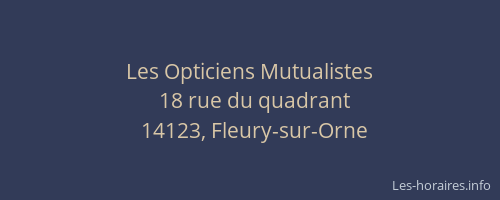 Les Opticiens Mutualistes
