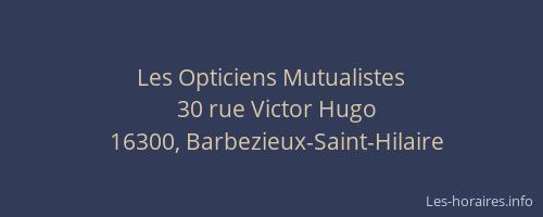 Les Opticiens Mutualistes