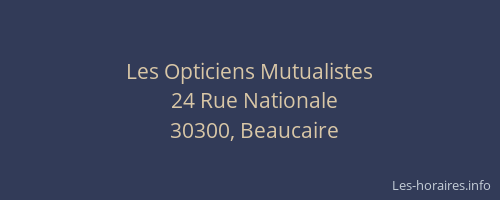 Les Opticiens Mutualistes