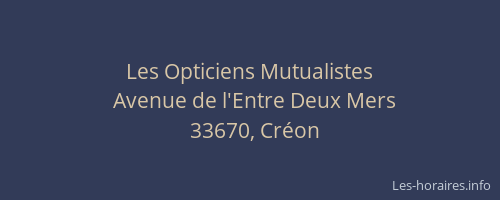 Les Opticiens Mutualistes