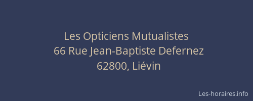 Les Opticiens Mutualistes