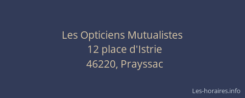 Les Opticiens Mutualistes