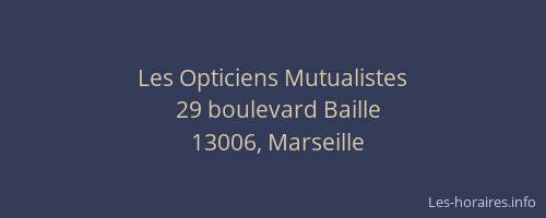 Les Opticiens Mutualistes