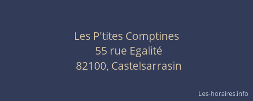 Les P'tites Comptines