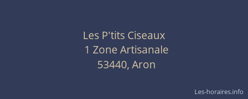 Les P'tits Ciseaux