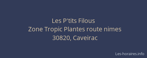 Les P'tits Filous
