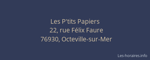 Les P'tits Papiers