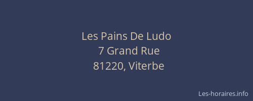 Les Pains De Ludo