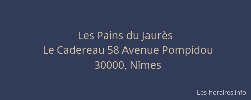 Les Pains du Jaurès