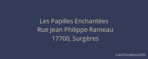 Les Papilles Enchant&eacute;es