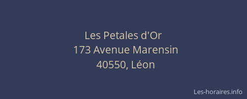 Les Petales d'Or