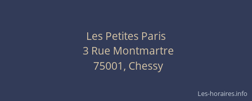 Les Petites Paris