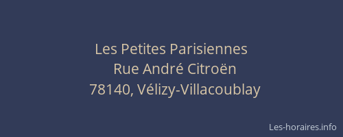 Les Petites Parisiennes