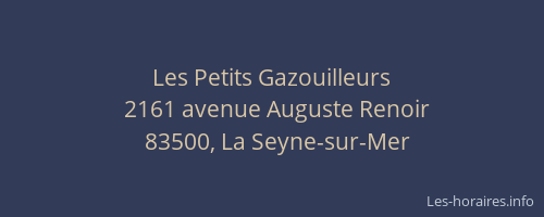 Les Petits Gazouilleurs