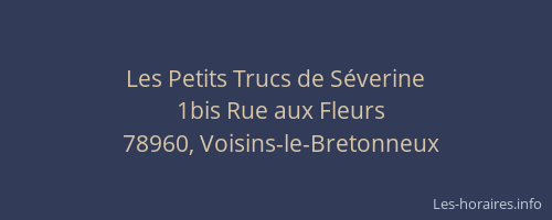 Les Petits Trucs de S&eacute;verine