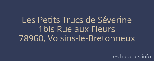 Les Petits Trucs de Séverine