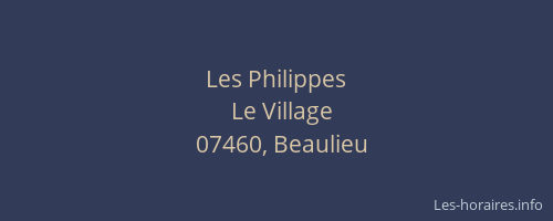 Les Philippes