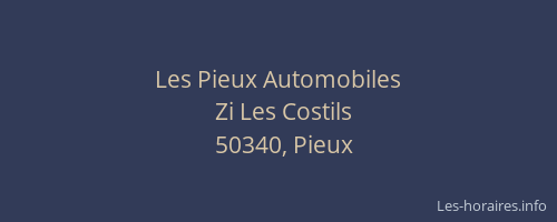 Les Pieux Automobiles