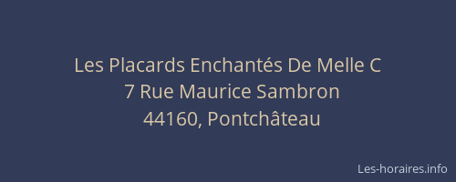 Les Placards Enchantés De Melle C