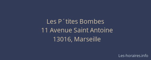 Les P´tites Bombes