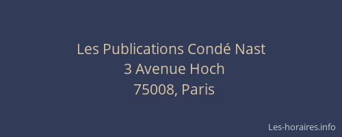 Les Publications Condé Nast