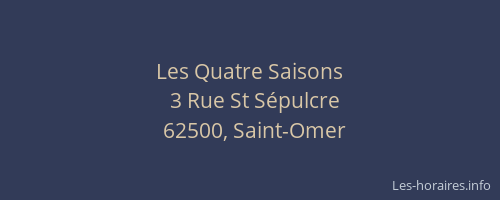 Les Quatre Saisons