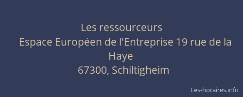 Les ressourceurs