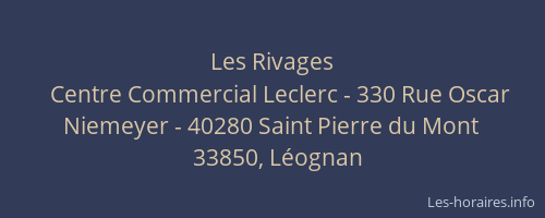 Les Rivages