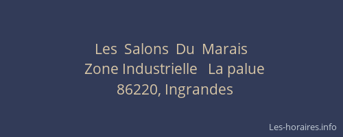Les  Salons  Du  Marais
