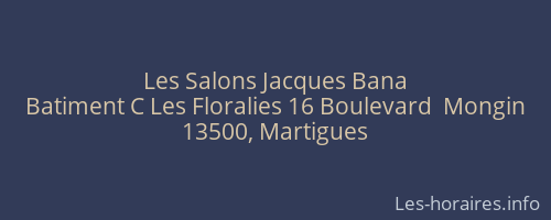 Les Salons Jacques Bana