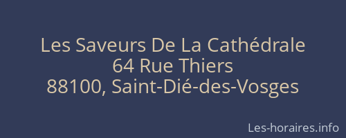 Les Saveurs De La Cathédrale