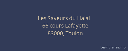 Les Saveurs du Halal