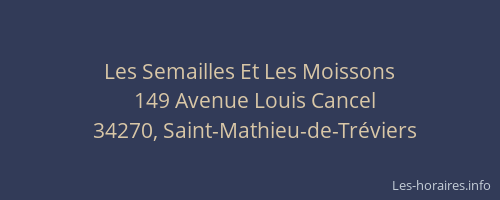 Les Semailles Et Les Moissons