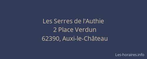 Les Serres de l'Authie