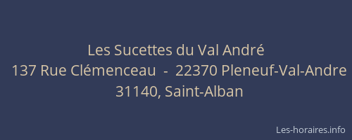 Les Sucettes du Val André