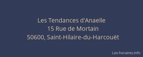 Les Tendances d'Anaelle