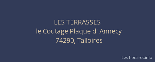 LES TERRASSES