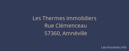 Les Thermes immobiliers