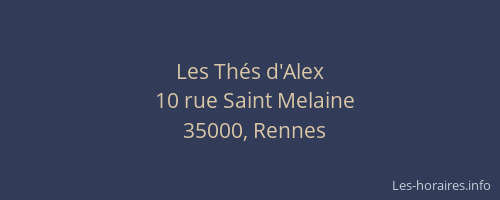 Les Thés d'Alex