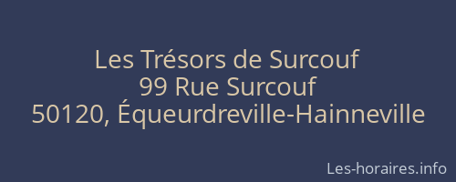 Les Trésors de Surcouf