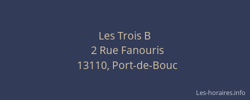 Les Trois B