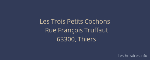 Les Trois Petits Cochons