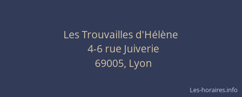 Les Trouvailles d'Hélène