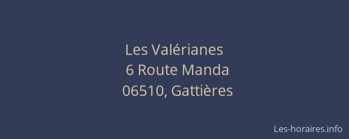 Les Valérianes