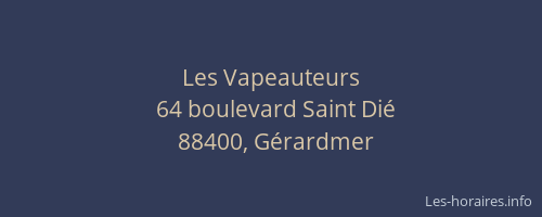 Les Vapeauteurs