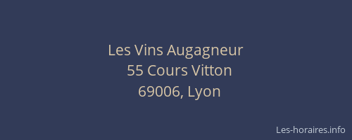 Les Vins Augagneur