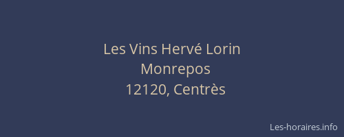Les Vins Herv&eacute; Lorin