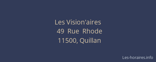 Les Vision'aires