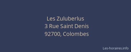 Les Zuluberlus